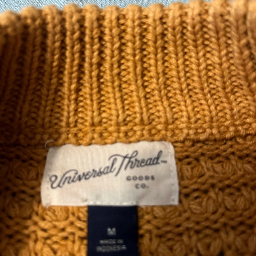 Universal Thread Warm Amber Sweater - Picture 3 of 11
